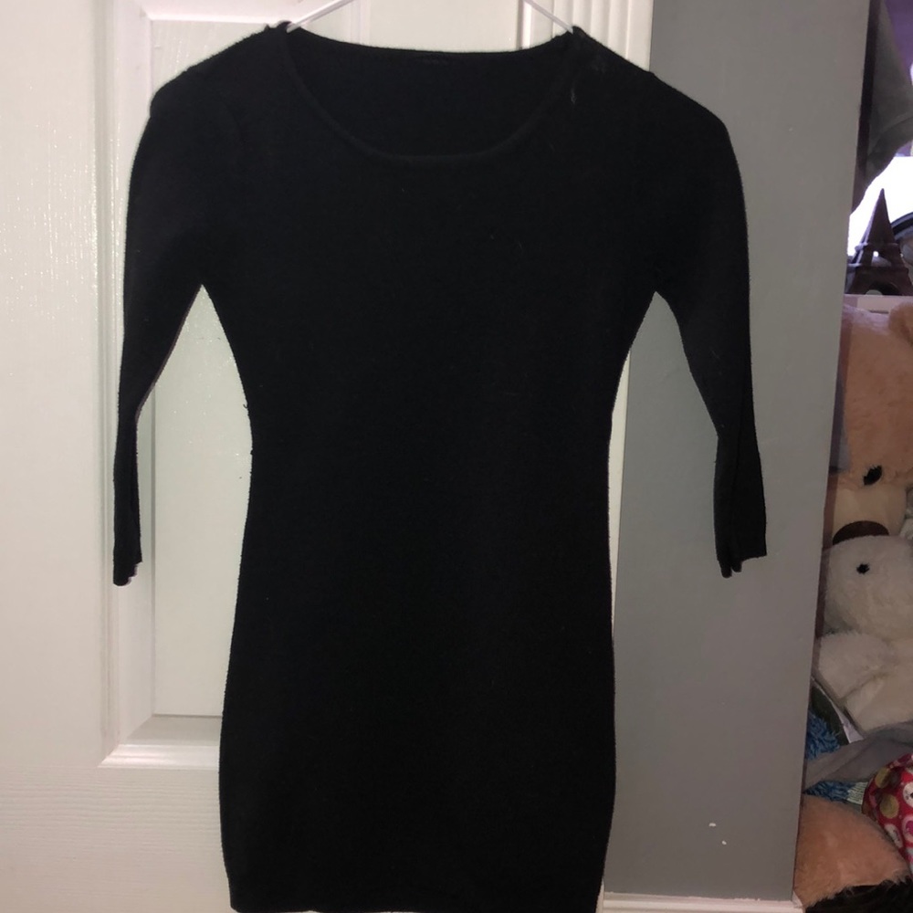 Bodycon black dress/ small/medium